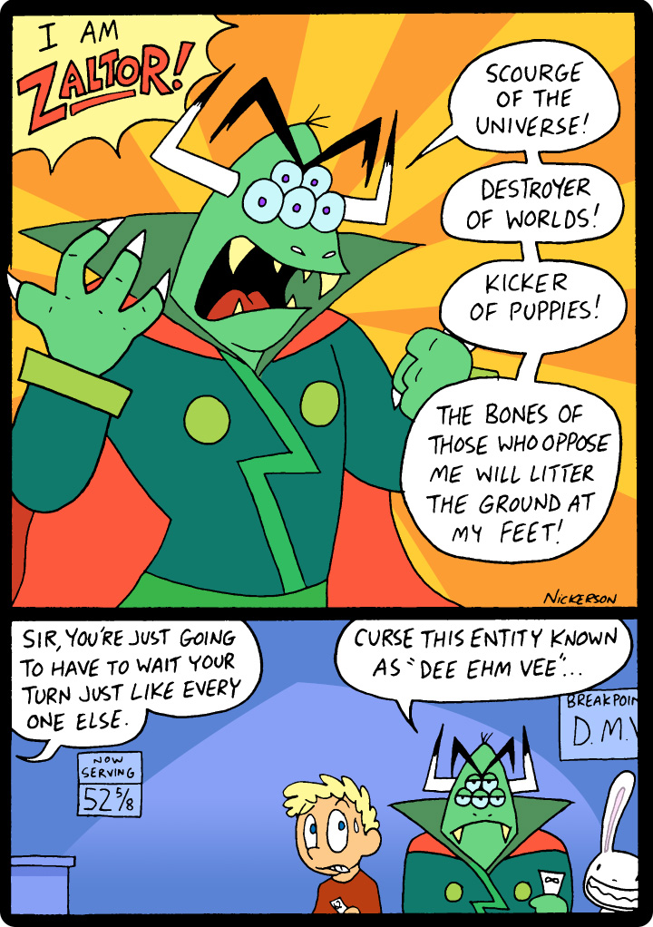 Guest Comic: Green With Ehm Vee